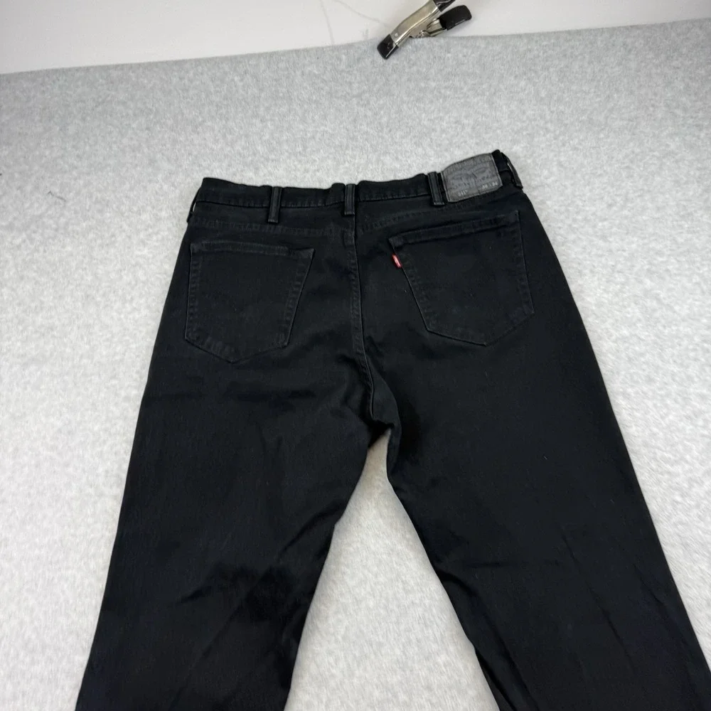 Levi's 541 Athletic Taper Fit Mens‎ Jeans 38x34 Stretch Black Flex Denim Men's